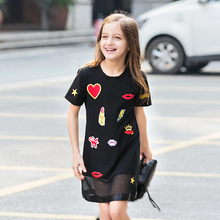 Girls Dresses Original Design Cute Cotton 2016 Spring And Summer Children’s Clothes Lovely Dresses Girls Princess Holiday