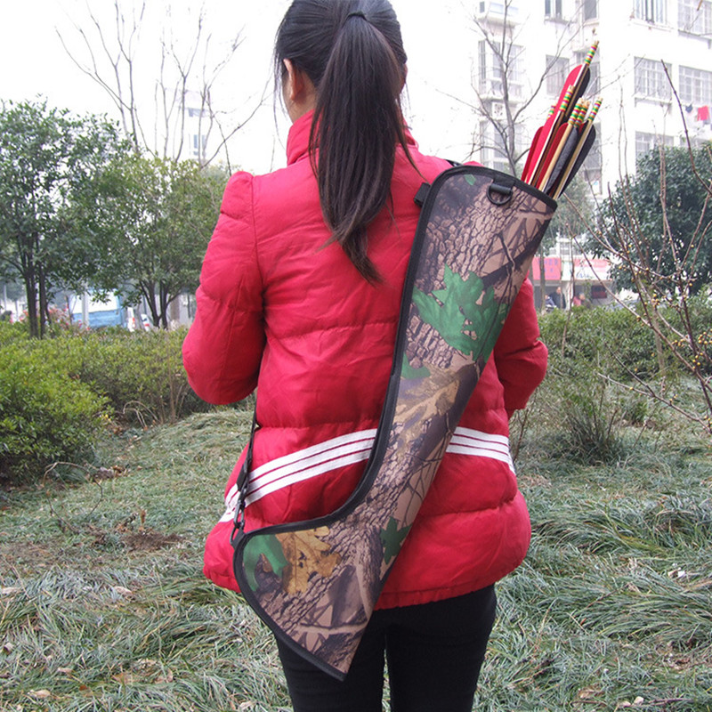 New Upscale Outdoor Camouflage Messenger Archery Equipment Maker Simple Bow And Arrow Pot Quiver