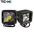 TC X 2PCS 5D 25W LED Spot Light Ultra Long Distance 24V Vehicle SUV Motorcycle Offroads