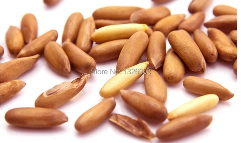 250g Brazil Pine Nuts Natural Delicious Casual Leisure Snack Organic Green Dried Fruit Food Kernel Nut