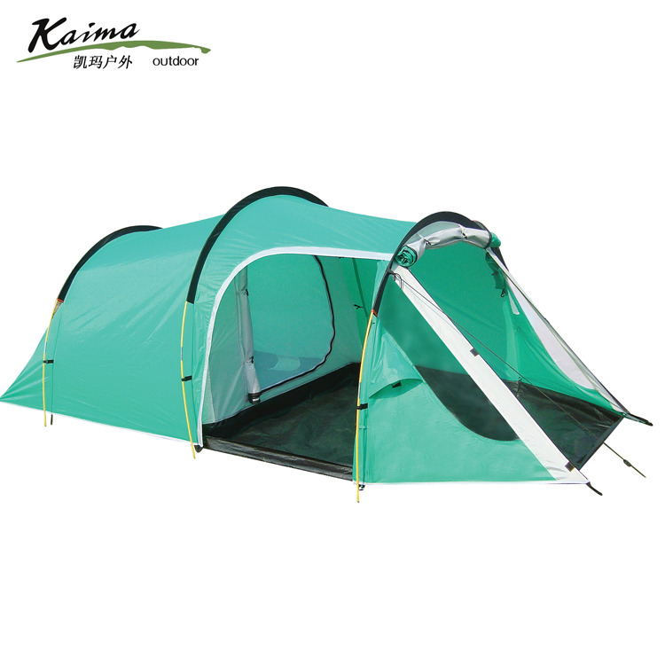 Фотография New style good quality one bedroom and one living room 3-4 person waterproof windproof camping tent bivvy gazebo