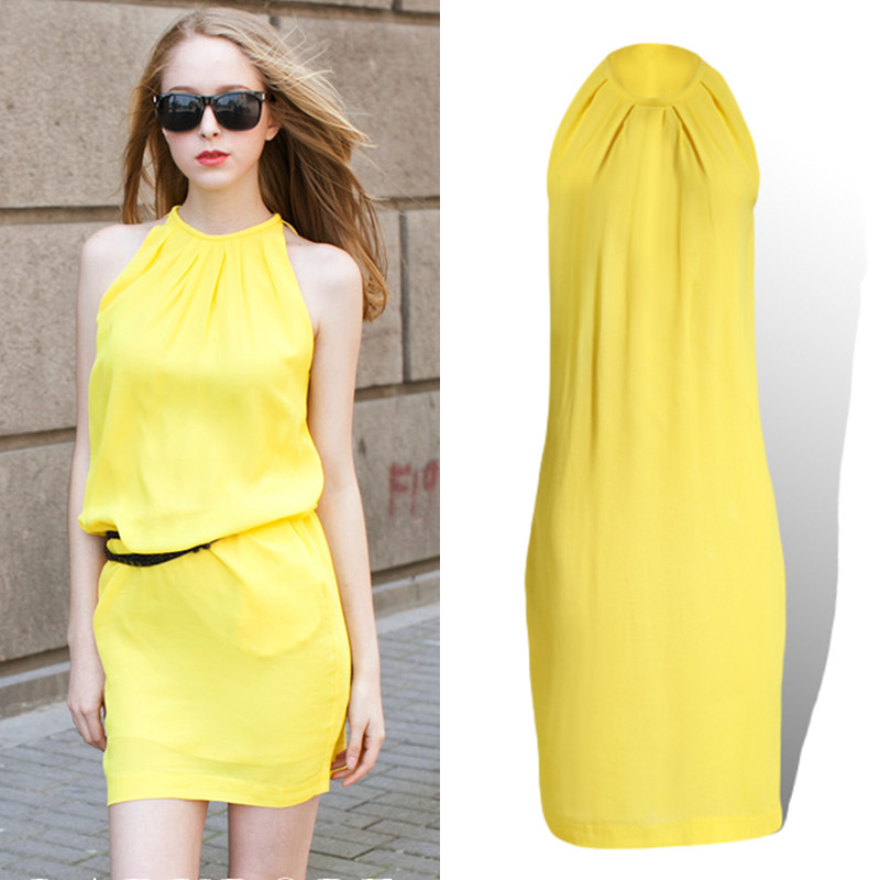 imports fashion summer dress 2014 plus size chiffon yellow dress from cheap clothes imports fashion summer dress 2014 plus size chiffon yellow dress from cheap clothes