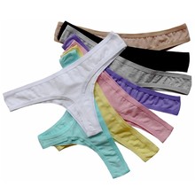 Plus Size XXXL Cotton Seamless Thong Underwear Women G-String Sexy Crotchless Panties Lingerie Intimate Tanga Calcinha