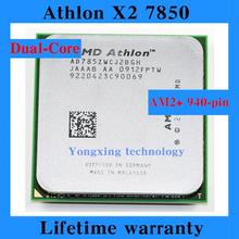 Lifetime warranty Athlon X2 7850 2.8GHz 2M Dual Core desktop processors AD785Z CPU Socket AM2+ 940 pin Computer