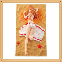 Sexy 10″ Sword Art Online S.A.O Asuna Bikini Beach Vacation 26cm PVC Action Figure Collection Model Toy Gift