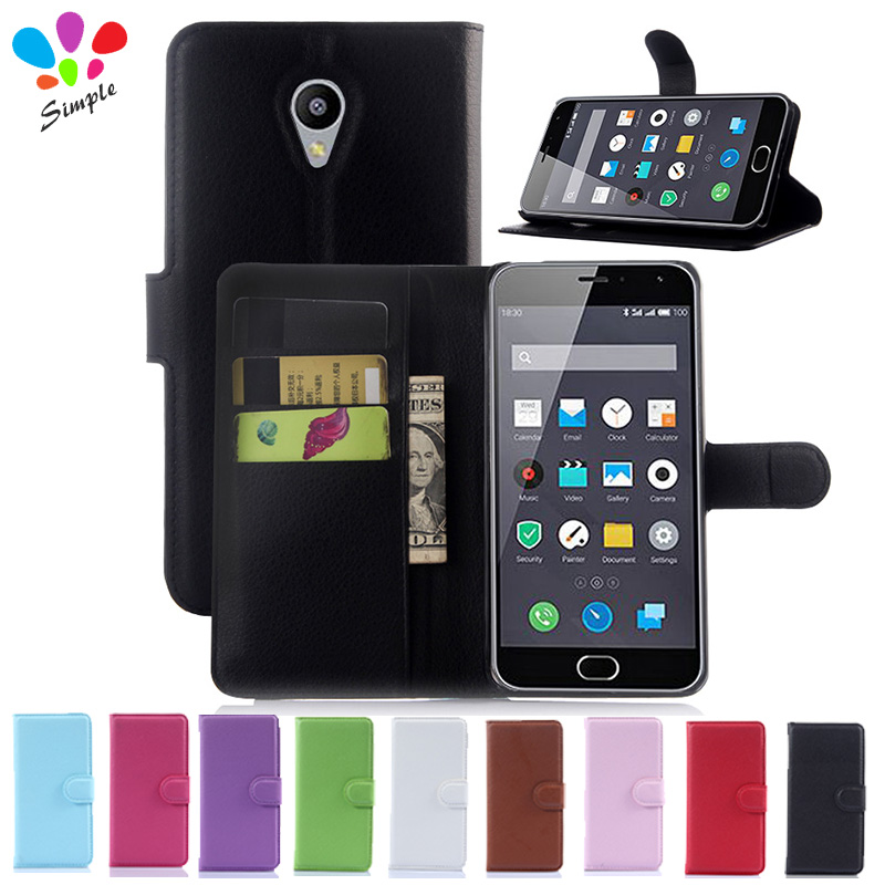 For Meizu M2 MIni Case Luxury PU Leather Case For Meizu M2 MIni 5.0 inch Flip Protective Cell Phone Cover Back Cover With Slot