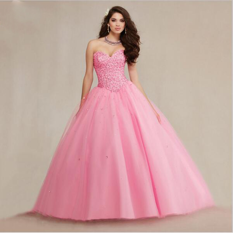 Light Pink Ball Dress Promotion-Shop for Promotional Light Pink ...