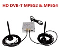 Car DVD Player Radio Stereo GPS Navigation Digital TV Receiver Box HD DVB T With Both