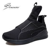 Fashion Spring Autumn Men Trainers Casual Mesh Air Men Zapatillas Hombre Y3 Shoes Casual Flats Shoes RIHANNA Creeperd Plus Size