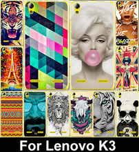 22 модель мода окрашенные чехол для Lenovo K3 A6000 мобильный телефон класса люкс жесткий PC чехол Lenovo K3 5 » чехол оболочки кожи