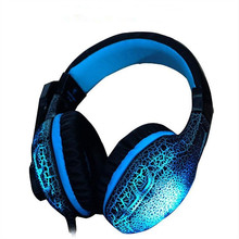 Cool Flash Stereo LED Glow Gaming Headset Headphone PC Casque audio Auriculares with Mic Surround sound For Computer Gamer PS4
