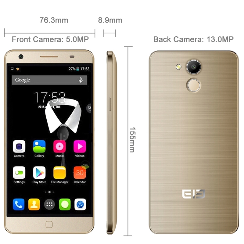 Elephone P7000 5 5 inch FHD Screen Android OS 5 0 SmartPhone MTK6752 Octa Core 1