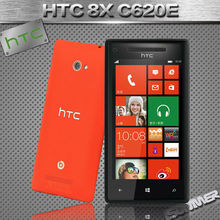 Original Unlocked HTC 8X C620e Cell phones Windows Phone 8 Dual-core 8MP Camera 16G Refurbished phone Russian Multi Language