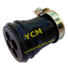 Engine Suction Duct GY6 50 80cc Side Cover Suction Hood Air Filter Tube 139QMB Mope Wholesale XFG-50CGD (2 pcs)