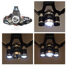 CREE XML T6 2R2 LED 6000Lm Headlight Headlamp Lamp Light 4 Modes Torch Camping Fishing 2