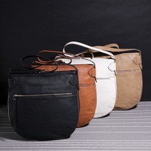 2016 New Arrival Brand Women Messenger Shoulder Bags big Size Hasp PU leather Solid apricot Brief autumn Hot Sale Sweety