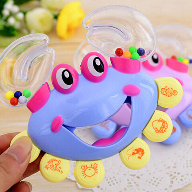 Гаджет  2014 Hot Sale 0-1 years old baby toys, crab handbell, Baby toys early education None Игрушки и Хобби