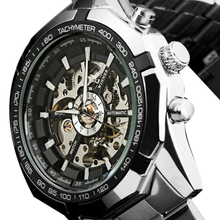 Hot Marketing Steampunk Clock Mens Automatic Mechanical Men Wrist Watch Military Style Men Wristwatches June5