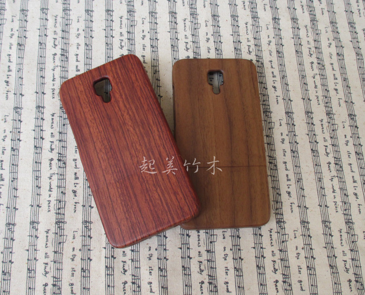 Miui echinochloa frumentacea 4 wool mobile phone case male personality commercial 4 wooden phone case bamboo