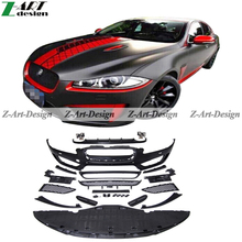 Hot selling XFR-S styling PP car body kit bumper for Jaguar XF 2014-2016 DHL SHIPPING