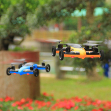 Flying Quadcopter Car Remote Control Car and Quadcopter Drone