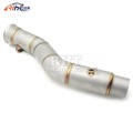 Stainless Steel motorcycle middle pipe motorbike middle of the exhaust pipe For YAMAHA YZF1000 YZF R1