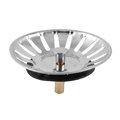 Food Waste Stopper Spin Lock 8cm Dia Sink Drain Drainer Strainer