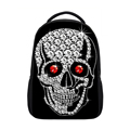 2016 Halloween Pumpkin 3D Skeleton Printing Backpack Street Punk Rock Skull Backpacks School Bags For Teenagers