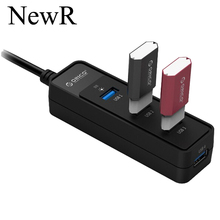 Новый бренд 4-портовый USB 3.0 хаб сплиттер 10 » USB 3.0 кабель через последние VL812 основной чип для пк портативный ноутбук компьютерная периферия
