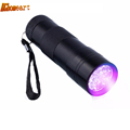Portable LED Flash Flashlight Penlight 9 LEDs UV Purple Lights Lamp 450lm Torch Lighting For Money