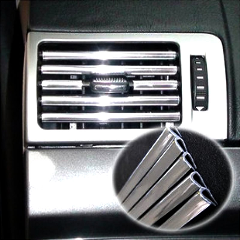 Buy 4M U Style DIY Car Interior Air Conditioner Outlet