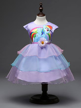 2016 Summe Kids Girls Dress Little Pony Girl sleeveless Dresses My girls princess For Little Pony Costume Vestidos 2-8Years