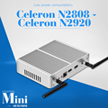 mini pc celeron dual core CPU N2808 N2920 mini computer for x32 N2808 no fan cooling