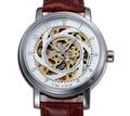 Tevise Business Mechanical Watches Leather Band Wristwatches Men Brand Fashion Waterproof Black White Horloge Birthday Gift