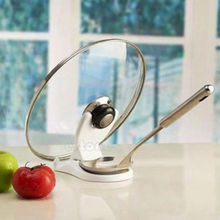 Neat Soup Ladle and Pan Lid Holder