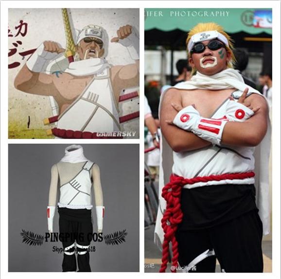 Naruto Cosplay Killer Bee Cosplay Costumes Suit - Any Size P002 Naruto ...