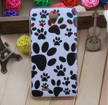 Lenovo A850 phone case Cute Cartoon Painted Plastic Hard Back coque Cover for lenovo A850 smartphone