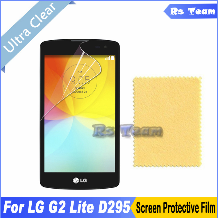 6pcs/lot HD Clear Front Screen Protective Film For LG G2 Lite D295 Screen Protector Display Guard Film With Retail Package