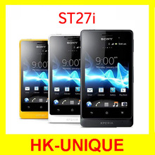 ST27i Original Unlocked Sony Xperia go ST27i Cell phone Android 3G GPS WIFI 5MP 8GB Dual-core EMS or DHL Free Shipping