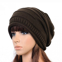 2015 Winter Bonnet Femme Beanies Hats For Women Caps Ski Warm Knitted Crochet Baggy Skullies Amp Beanies Hat Cap