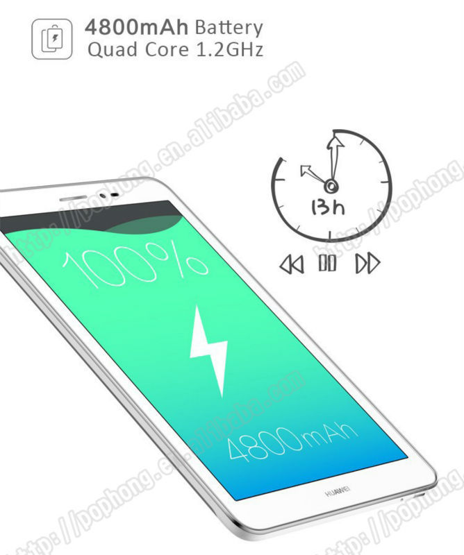 J Huawei Honor S8 701u Tablet PC MSM8212 Quad Core 8 inch 3G Phone Call 4800mAh