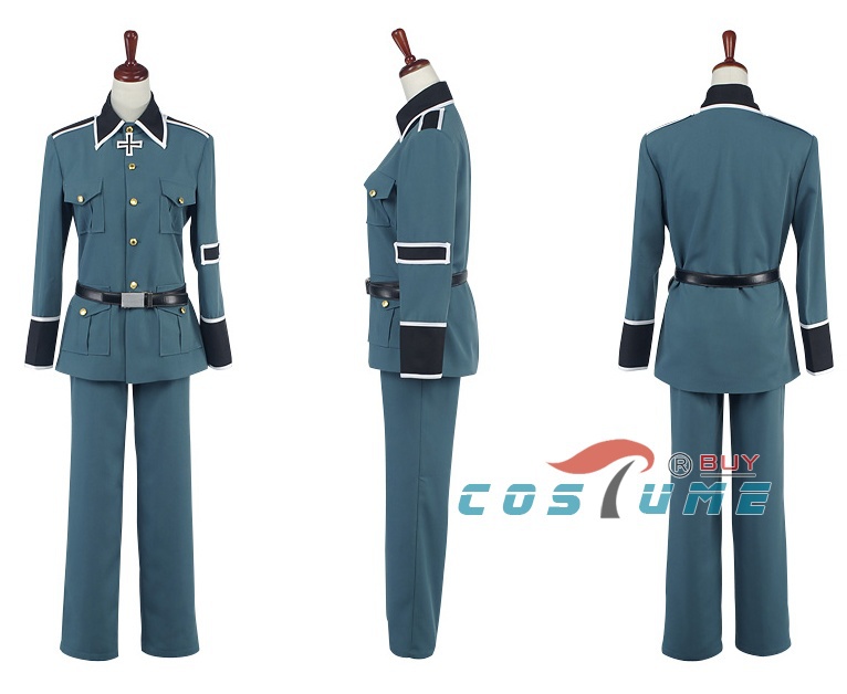 Axis Powers Hetalia Germany Cosplay Uniform Costume
