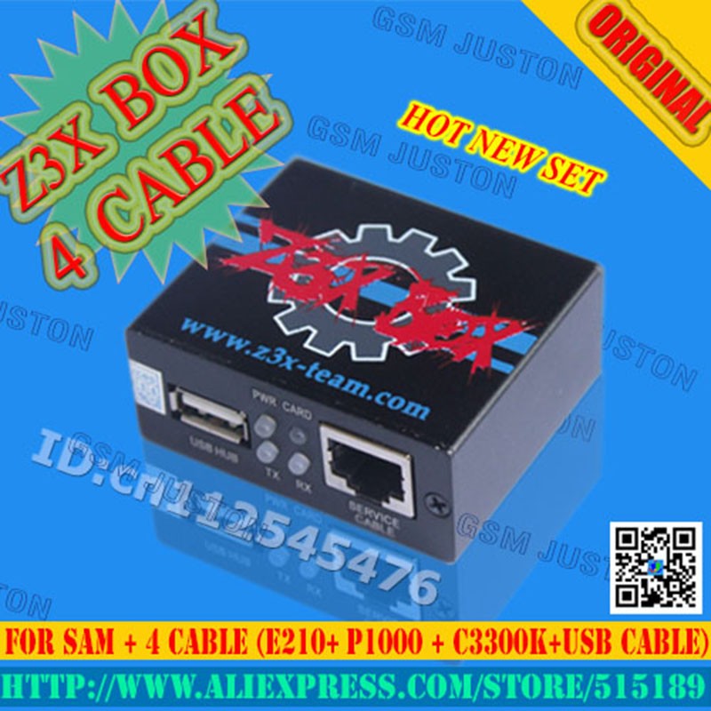 Z3X BOX-for SAM 4cable-gsm juston-B02