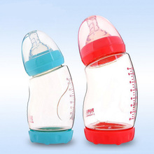 260ml Baby Anti-flatulence Feeding Bottle BPA Free Material PPSU Vial Newborn Milk Juice Feeder