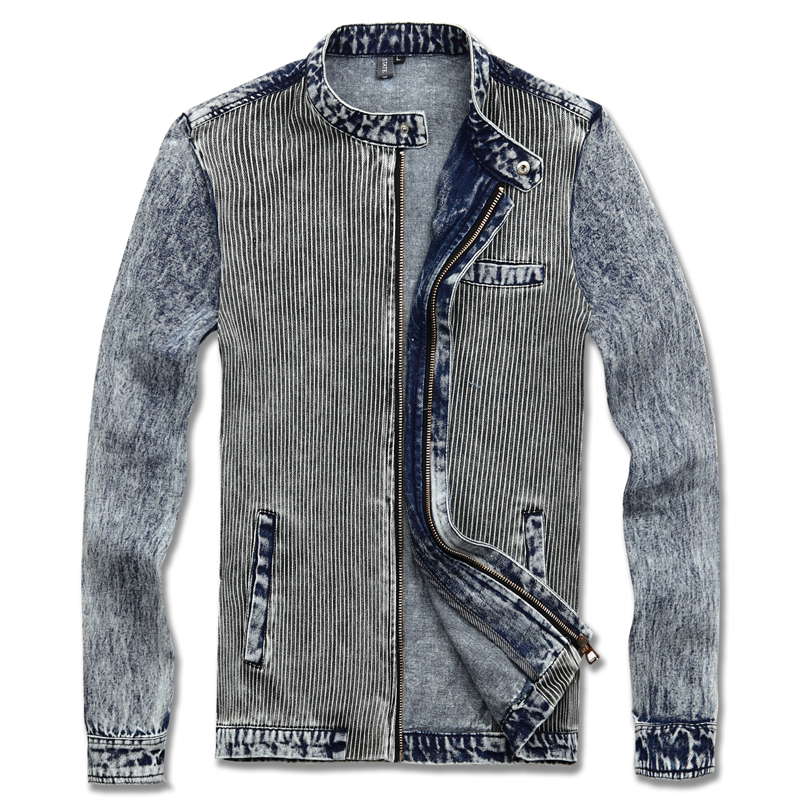 Popular Mandarin Collar Denim Jacket-Buy Cheap Mandarin Collar Denim ...