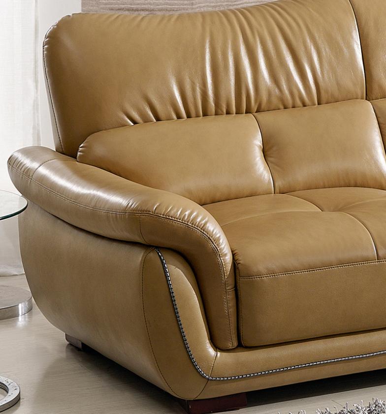 Brown Leather Sofa And Loveseat
