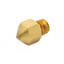 5pcs Copper M6 Thread Nozzle Mixed Sizes 0.2mm/0.3mm/0.4mm/0.5mm Extruder Print Head For 1.75MM ABS PLA MK8 Makerbot 3D Printer