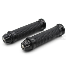 Universal 7/8″ 22mm Motorcycle Handle Hand Grips Handlebar Grip For Honda Suzuki Kawasaki Yamaha Ducati Aprilia Black