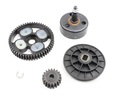 High Speed Metal Gear Kit 19t HD Pinion 55 Spur with Bell Fits HPI Baja 5B