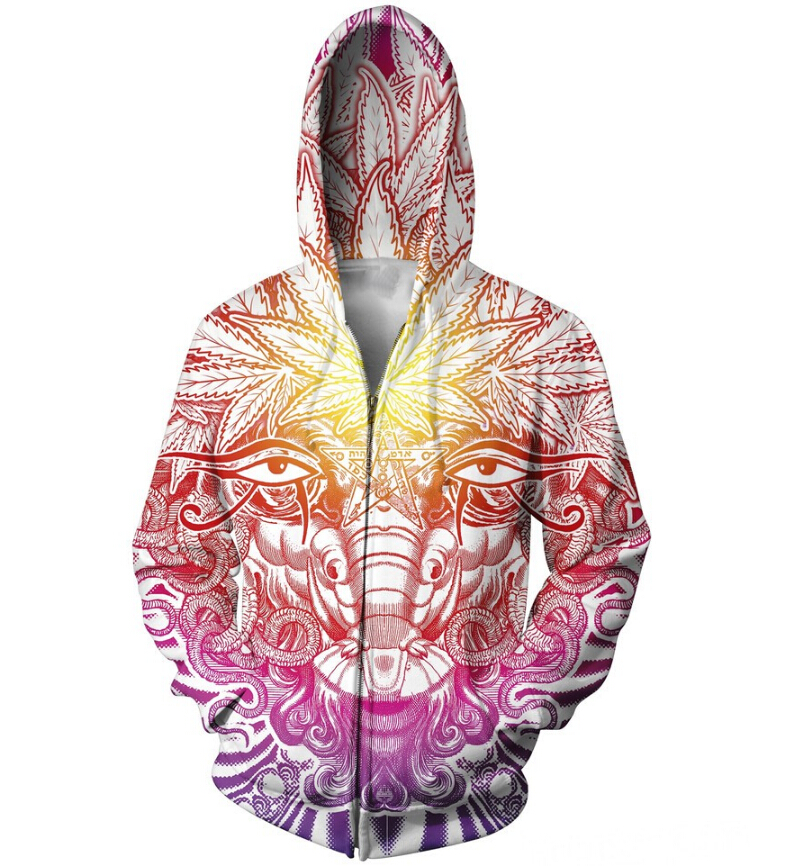 psychedelic hoodie